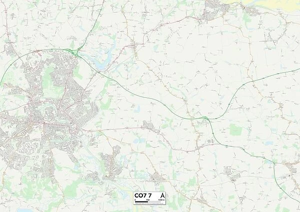 Colchester CO7 7 Map