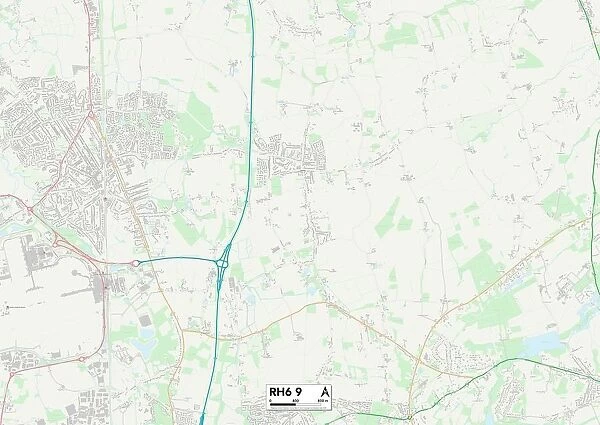 Crawley RH6 9 Map