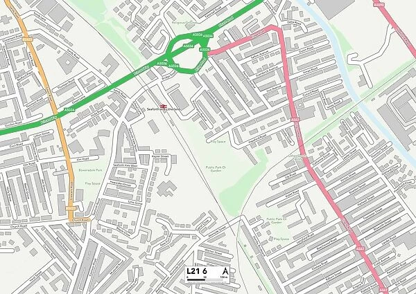 Liverpool L21 6 Map