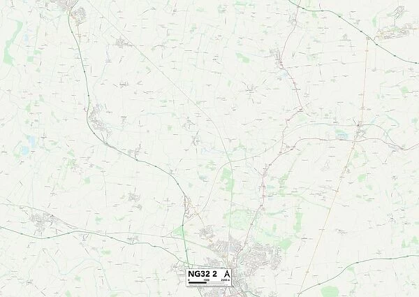 South Kesteven NG32 2 Map