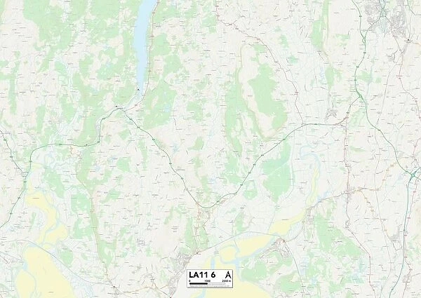 South Lakeland LA11 6 Map