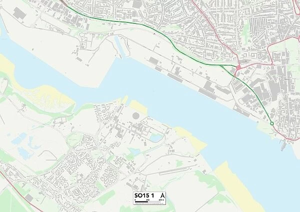 Southampton SO15 1 Map