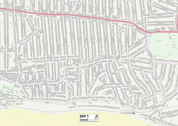 Southend-on-Sea SS9 1 Map