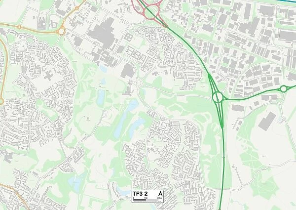 Telford and Wrekin TF3 2 Map