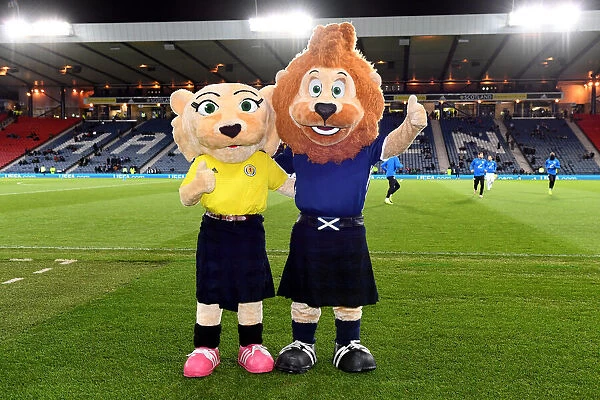 Roary the Lion and Bonnie's Thrilling Encounter: Scotland vs Israel (3-2) - UEFA Nations League 2018 at Hampden Park, Glasgow