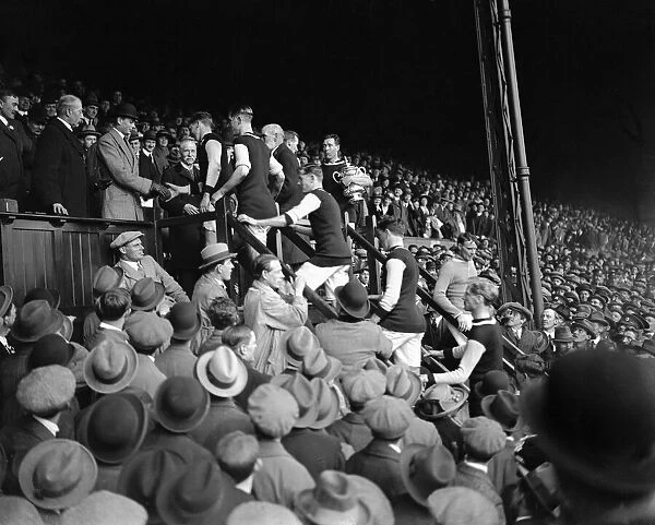 Aston Villa v Huddersfield Town FA Cup match at Stamford Bridge, 24th April 1920