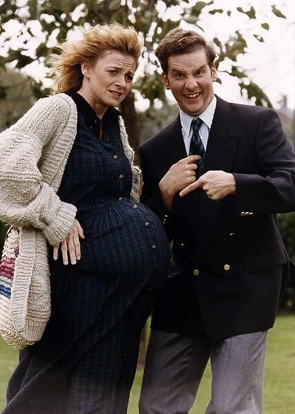Chris Barrie actor and Mystery Woman Who Is Pregnant TV Programme The Brittas