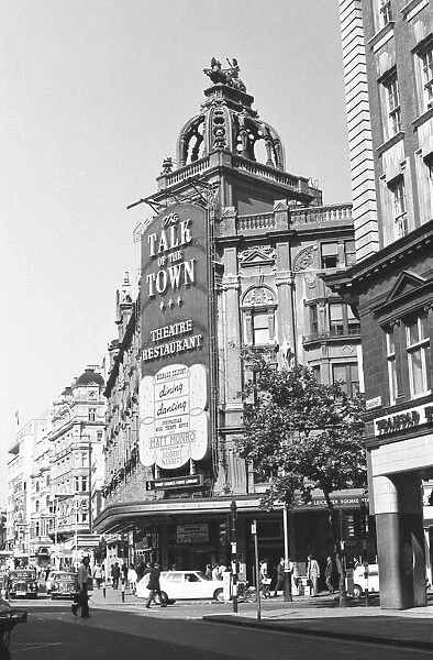 Exterior view of the London Hippodrome, after its conversion into the Talk of the Town