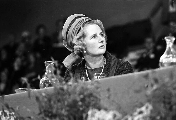 Margaret Thatcher at the Conservative Party Conference October 1965