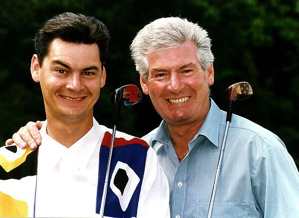 Phil Walker son of comedian Roy Walker plays golf with Dad at Lytham