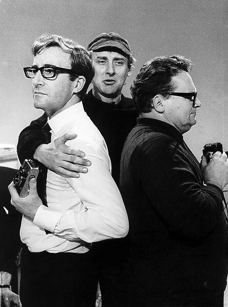 Spike Milligan Comedian with Peter Sellers Harry Secombe as the Goons are back