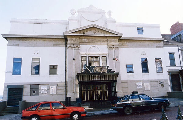 Sylvesters nightclub in Whitley Bay, North Tyneside, in Tyne and Wear. Circa 1990s