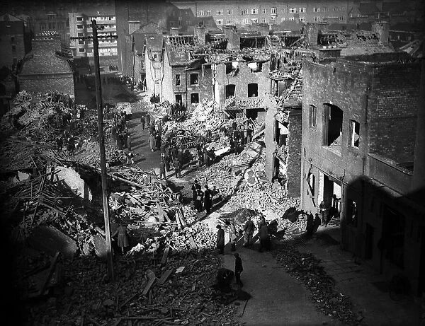 WW2 Bomb Damage on Merseyside 5th May 1941