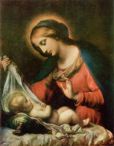 Madonna and Child; work of Carlo Dolci. Galleria Corsini, Rome