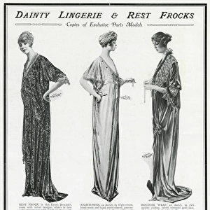 Advert for Debenham & Freebody undergarments 1915