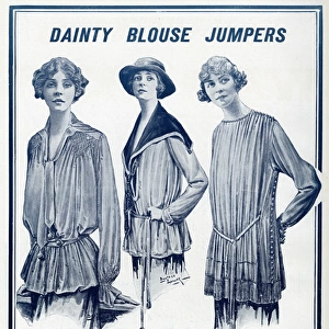 Advert for Debenham & Freebody womens garments 1917