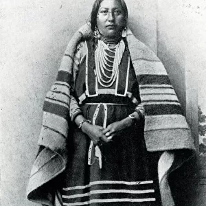 Ah-e-squee-urt or Little Squaw, Native American Cree woman