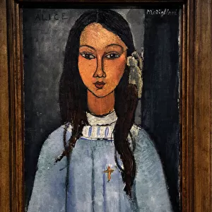 Alice, c. 1918, by Amedeo Modigliani (1884-1920)
