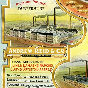 Andrew Reid & Co, Textile Manufacturers, Dunfermline