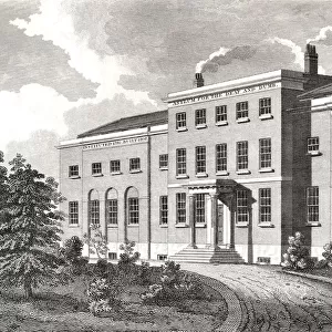 Asylum for Deaf and Dumb, Old Kent Road, London. Date: 1813