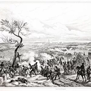 BATTLE OF MONTMIRAIL One of Napoleons last victories - he defeats Blucher at
