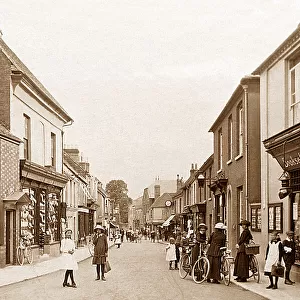 Bishop's Waltham High Street early 1900s