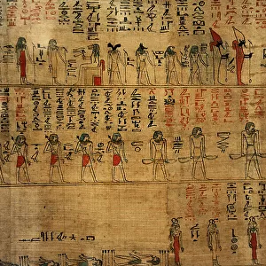 Book of what is in the netherworld (Amduat). Egypt