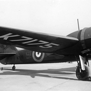 Bristol Blenheim I K7175 from the first production batch