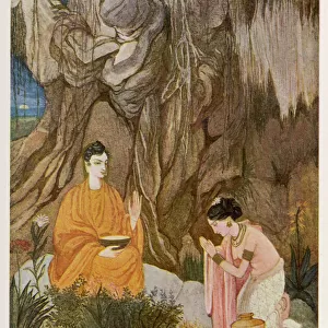Buddha and Sujata