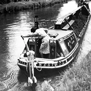Canal narrow boat early 1900s
