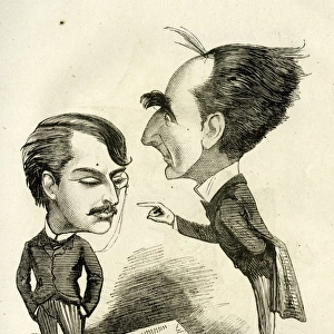 Cartoon, Claude Carton and A W Pinero