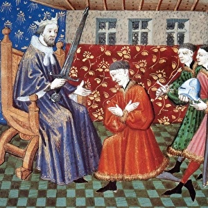 Ceremony of investiture of a Knight