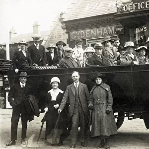 Charabanc day trip run by R. Chisnell & Sons to Sydenham