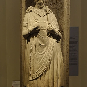 Charlemagne (742-814). Sculpture. 9th century