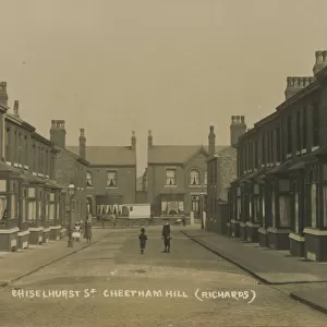 Chiselhurst St, Cheetham Hill, Manchester, Lancashire, England. Date: 1916