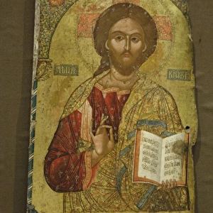 Christ Pantocrator, by Onufer Qiprioti, 16th-17th century. O