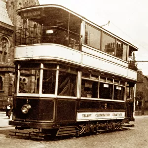 Circa 1920s Twenties Nelson Corporation Tram