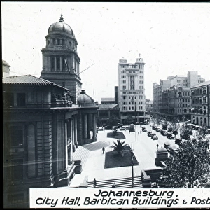 City Hall, Barbican Buildings & Post Office, Johannesburg
