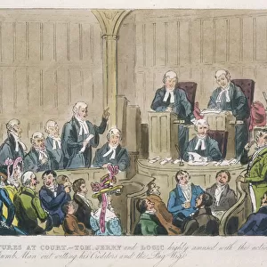 Courtroom Scene, 1828