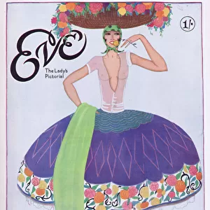 Front cover of Eve Magazine 19 October 1927 with