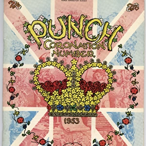Front cover for Punch Coronation Number 1953