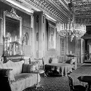 Crimson Drawing Room, Windsor Castle, Victorian period
