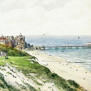 Cromer, Norfolk, viewed from the east