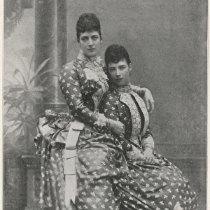 Dowager Empress Marie Feodorovna of Russia and Queen Alexand