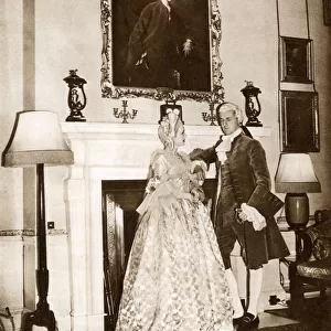 The Earl of Jersey at the Georgian Ball, Osterley Park, 1939