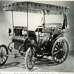 Early Motor Cars - First Daimler Four-Seater