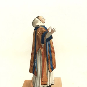Ecclesiastical costume, 17th century, Benedictine order