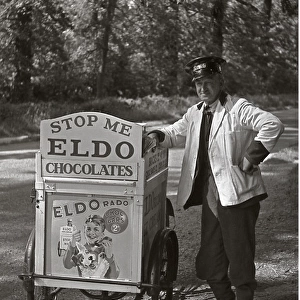 Eldo ice cream and chocolate salesman