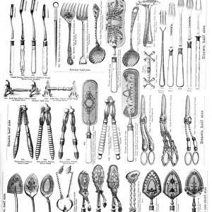 Electro silver plated goods, Plate 222