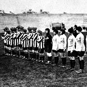 English vs. French Womens Football Match, 1920